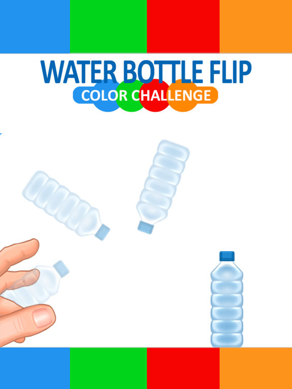 Water Bottle Flipping - Line Colors Flip Challenge на iPad