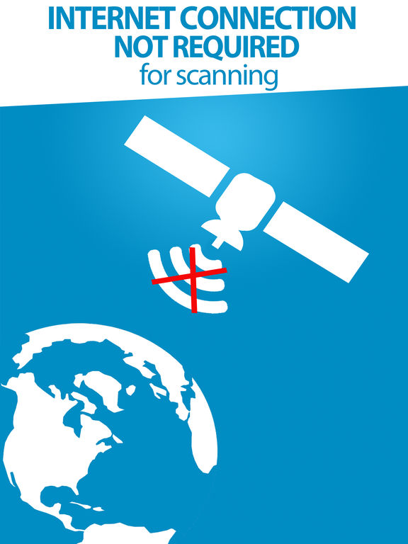 Screenshots of QR Code Reader & Barcode Scanner (Free Download) for iPad