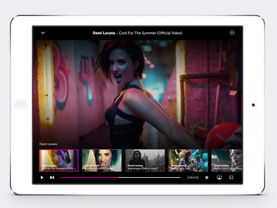Screenshots of Vevo - Watch HD Music Videos for iPad