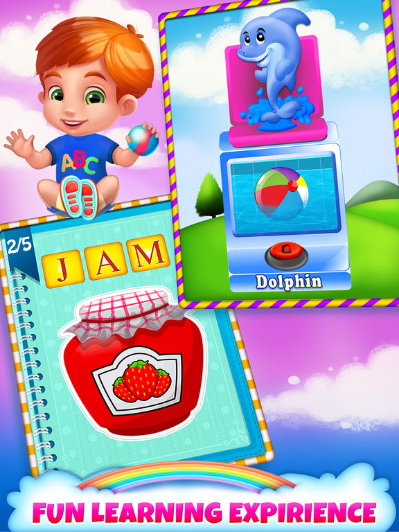 Screenshots of Phone for Kids – All in One Activity Center for Children HD for iPad