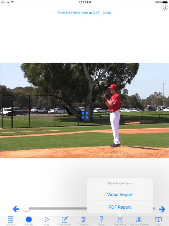 Captura de pantalla del iPad 5