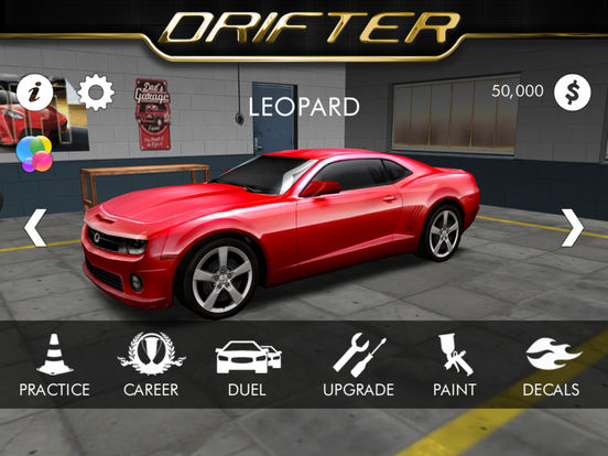 Xtreme Garage: Drifter на iPad