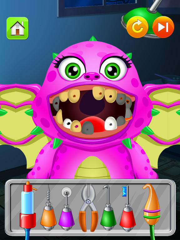 Monster Dentist Doctor Shave - Kid Games Freescreeshot 4