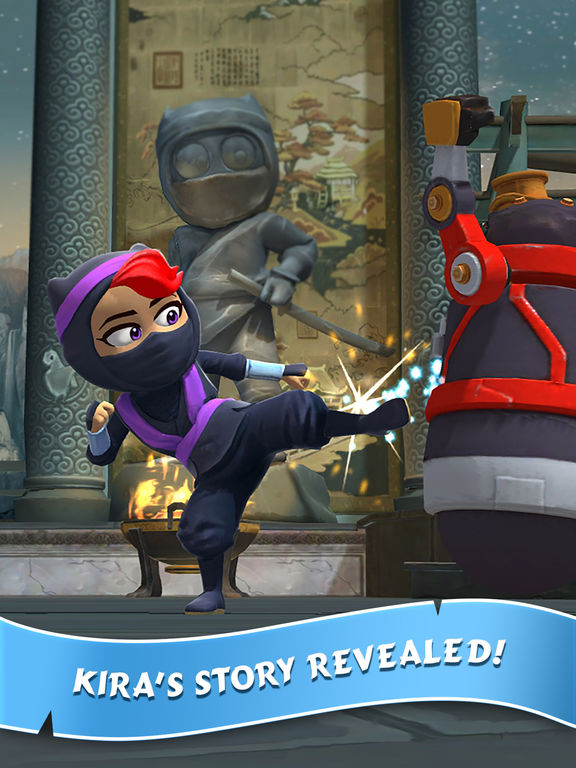 Screenshots of Clumsy Ninja for iPad