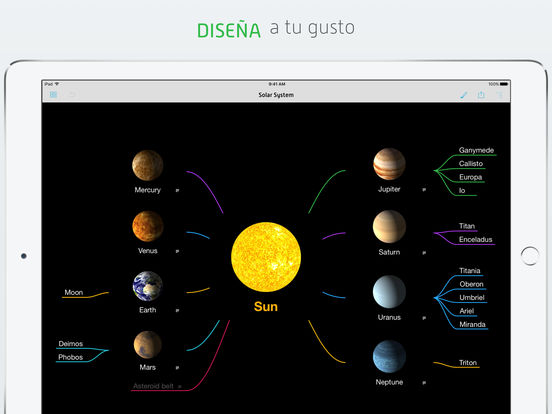 Captura de pantalla del iPad 4
