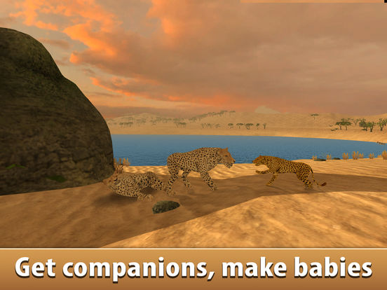 Скачать African Cheetah: Wild Animal Simulator 3D Full