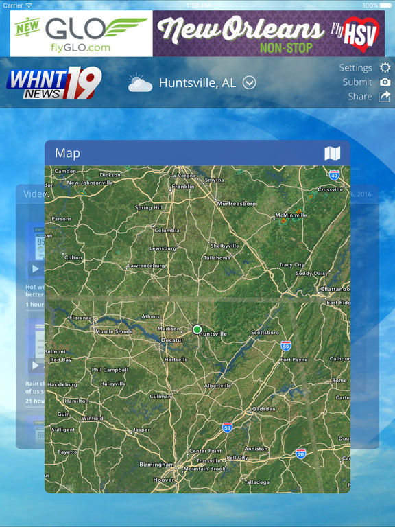 Live Alert 19 Huntsville AL Weather appPicker
