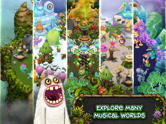 Screenshots of My Singing Monsters for iPad