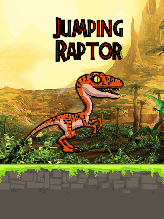 jumping velociraptor