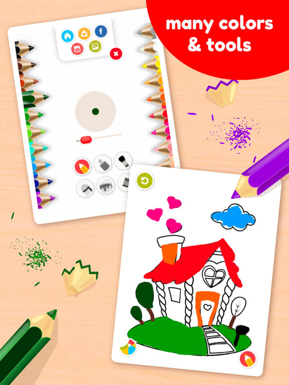 Doodle Coloring Book - Color & Draw (No Ads)screeshot 2