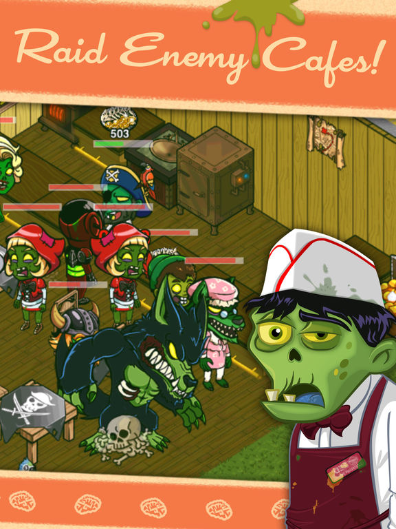 jugar zombie cafe online