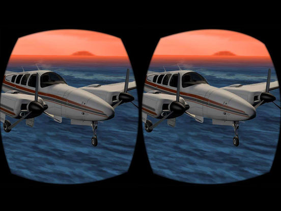 Скачать VR симулятор полета самолета для Google картона