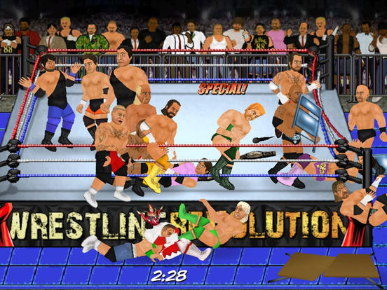 Скачать игру Wrestling Revolution HD