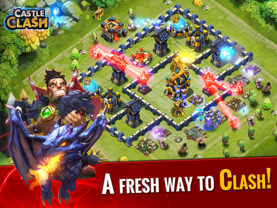 Screenshots of Castle Clash: Age of Legends for iPad