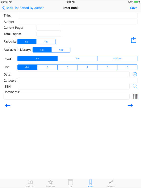 iPad Screenshot 1