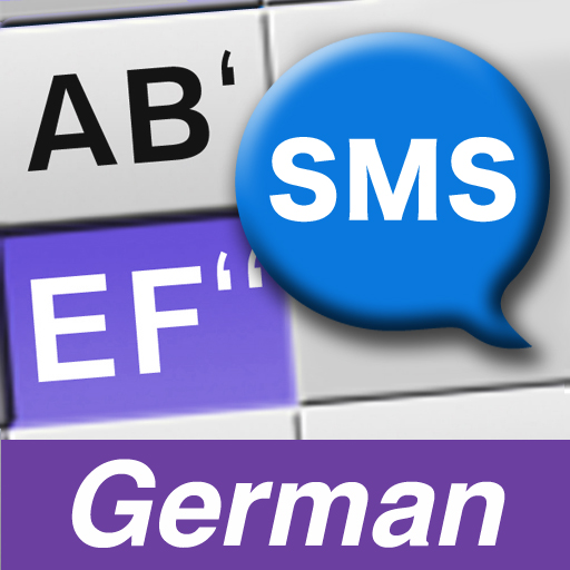 1Hand SMS German Keyboard