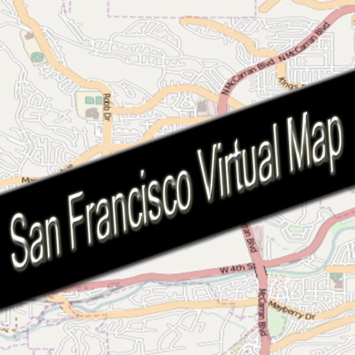 San Francisco, California Virtual Map