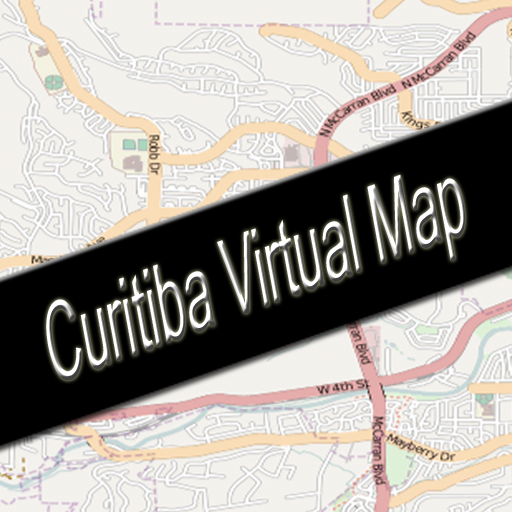 Curitiba, Brazil Virtual Map