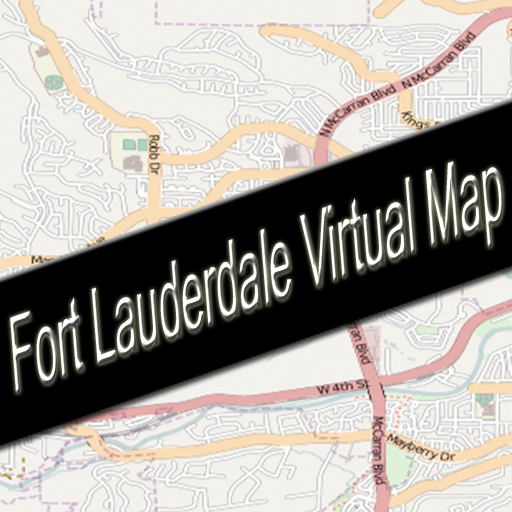 Fort Lauderdale, Florida Virtual Map