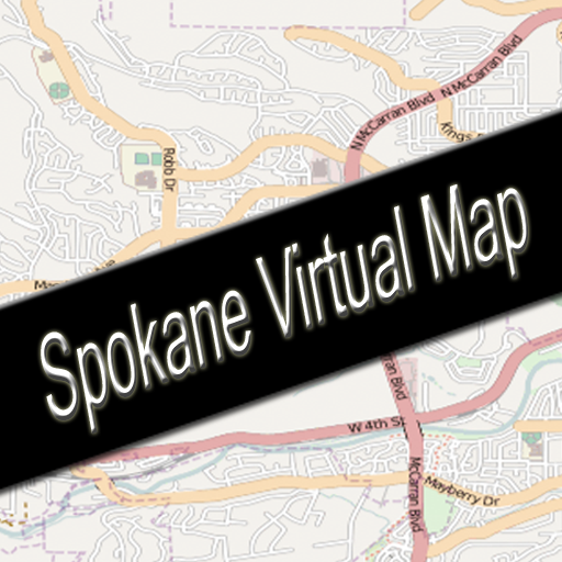 Spokane, Washington Virtual Map