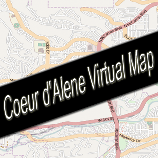 Coeur d'Alene, Idaho Virtual Map