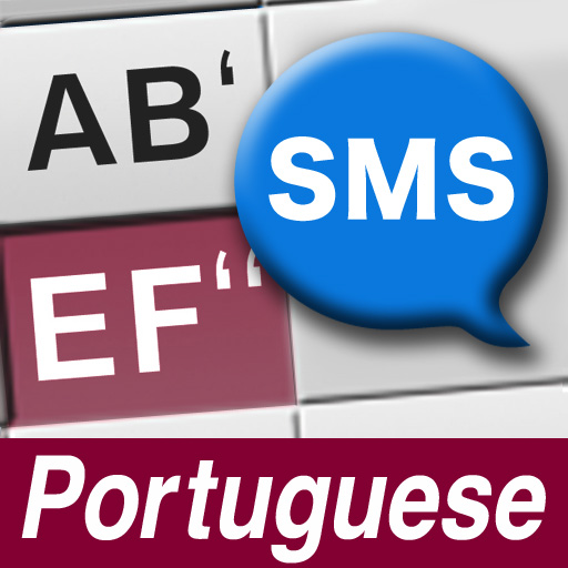 1Hand SMS Portuguese Keyboard