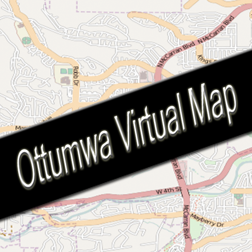 Ottumwa, Iowa Virtual Map