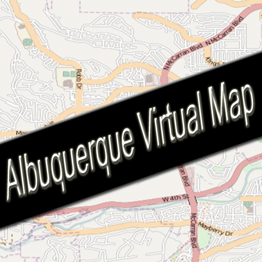 Albuquerque, New Mexico Virtual Map