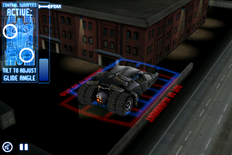 The Dark Knight: Batmobile Game screenshot 3