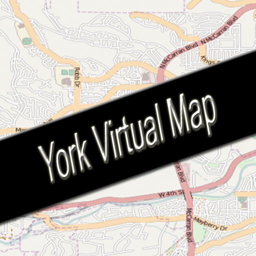 York, Pennsylvania Virtual Map