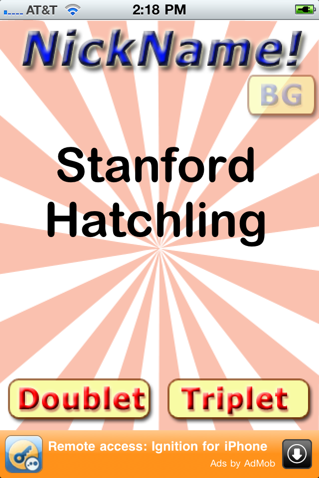 nickname free download for iphone, ipod and ipad - ifreeware