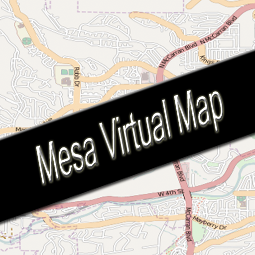 Mesa, Arizona Virtual Map