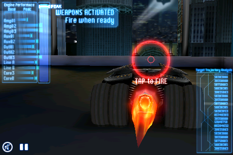 The Dark Knight: Batmobile Game screenshot 5