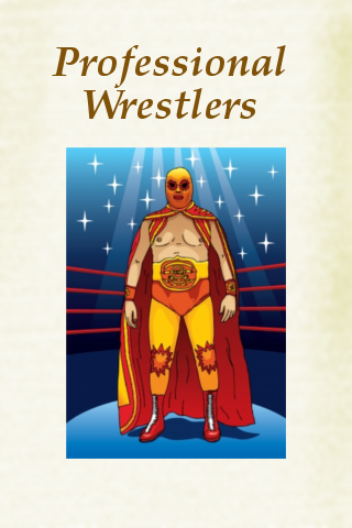 Professional Wrestlers Pocket Book image #1