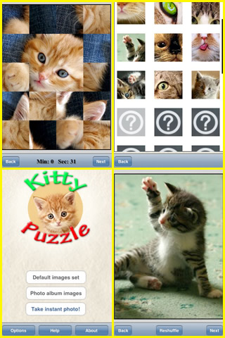 Kitty Puzzle screenshot 1