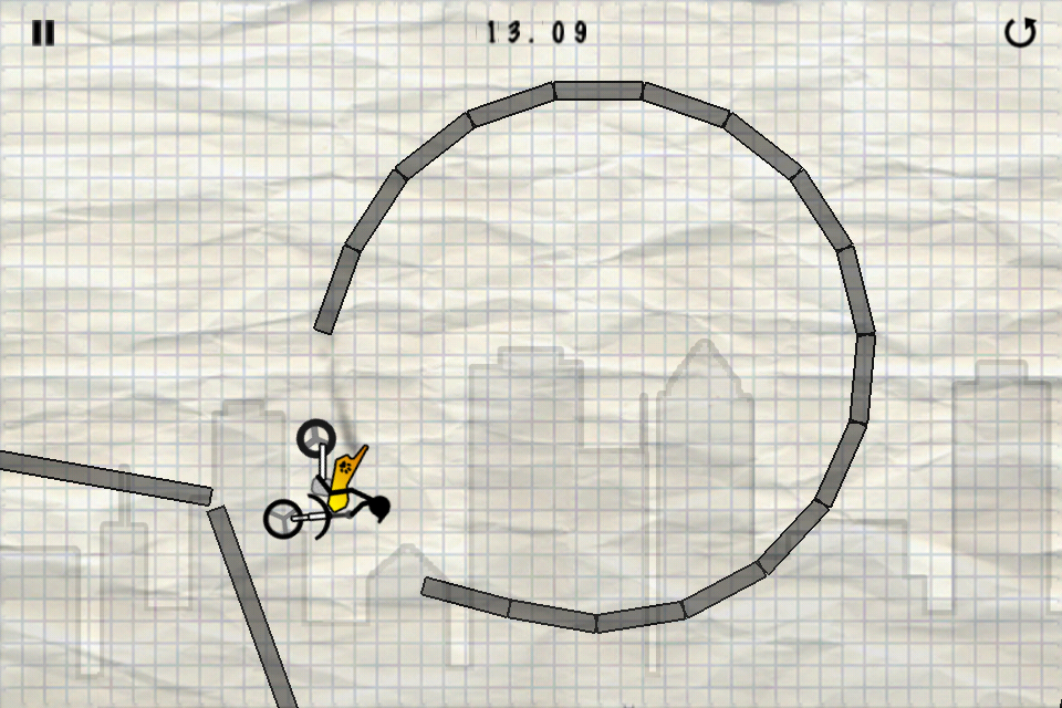 Stick Stunt Biker Lite screenshot 3