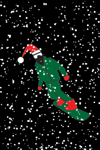 Snowboarder Snow Globe image #1