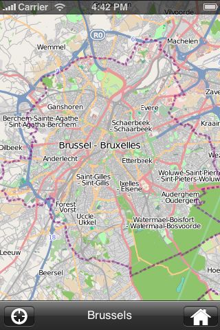 iMapsPro - Brussels image #1