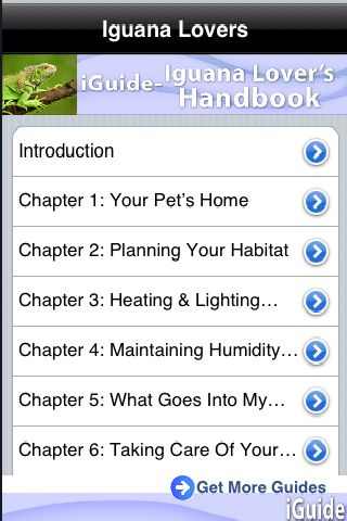 iGuides - Iguana Lover`s Handbook image #1