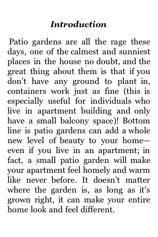 Growing a Patio Garden image #1