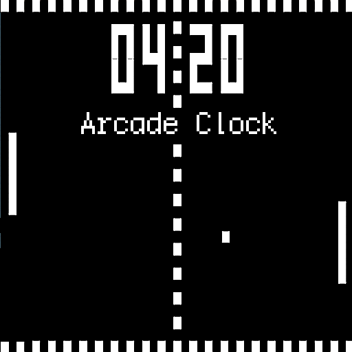 Pong Clock - The Original - Arcade Clock