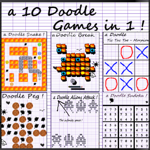 a 10 Doodle Games in 1 !