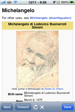 Michelangelo Quotes image #1