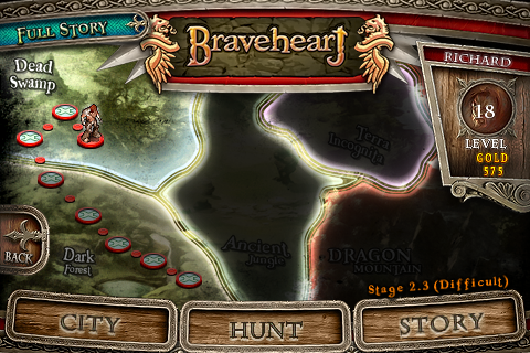 Braveheart Lite screenshot 1