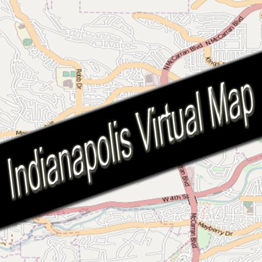 Indianapolis, Indiana Virtual Map