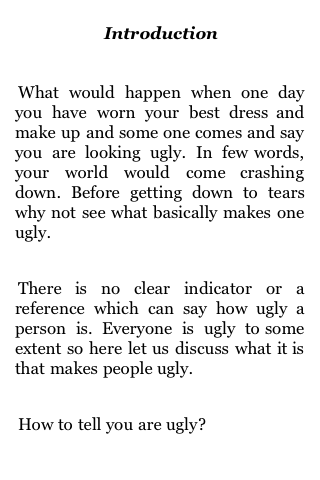 How to Tell If You’re Ugly – And What to Do If You Are image #1