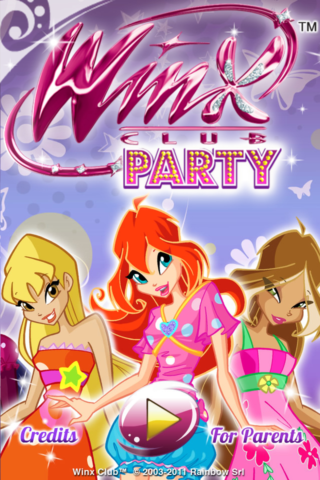 Winx Party Games Kids free app for iPhone, iPad and Watch - iFreeware