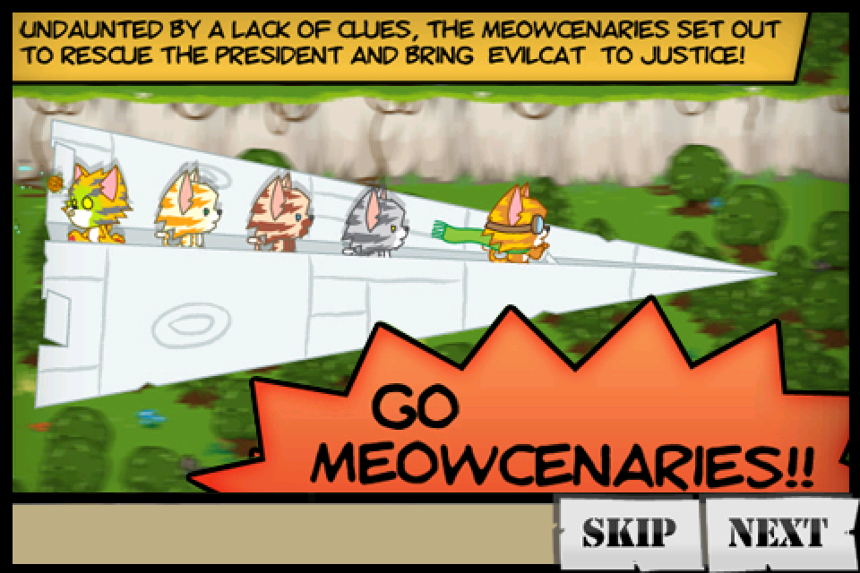Meowcenaries Lite screenshot 2