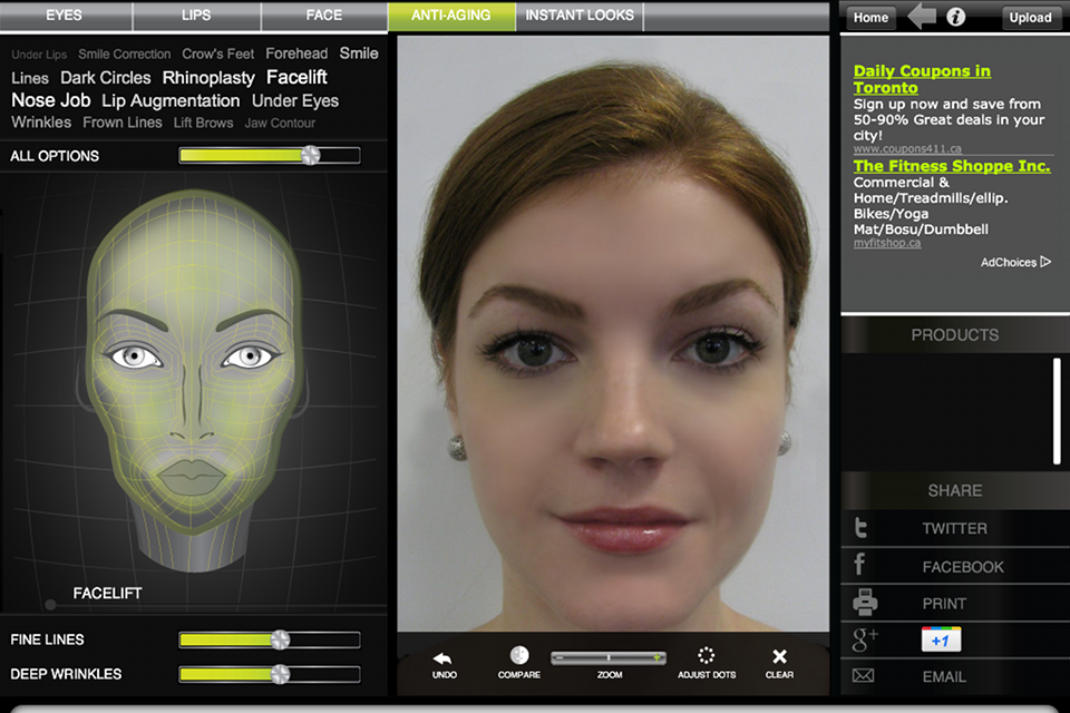 App Shopper: Facial Cosmetic Surgery and Anti-Aging Simulator (Medical)