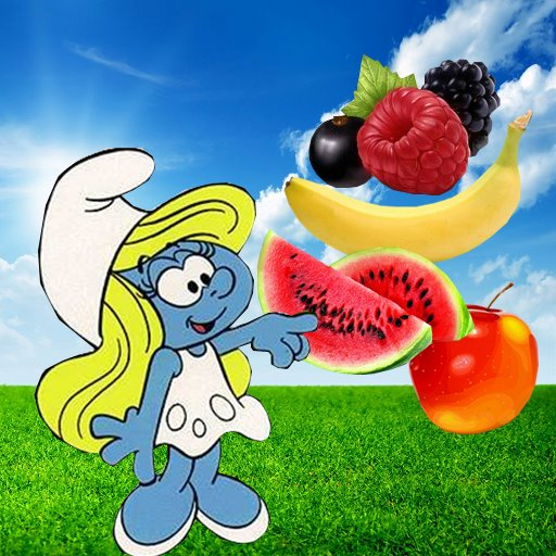 Amazing Smurf: Fruits! icon